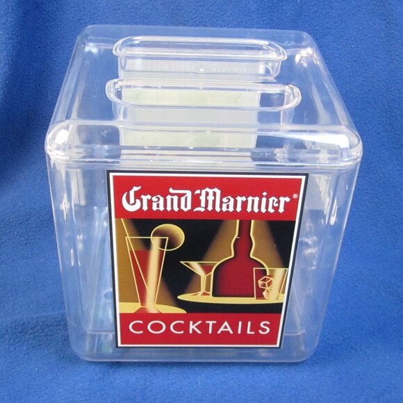Grand Marnier Promo Clear Acrylic Plastic Ice Bucket - Used - Picture 1 of 13